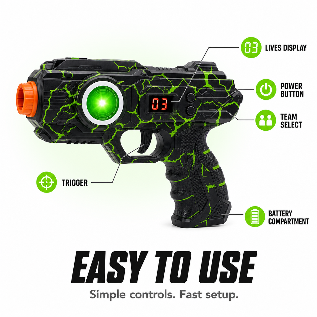 Night Blast blaster features