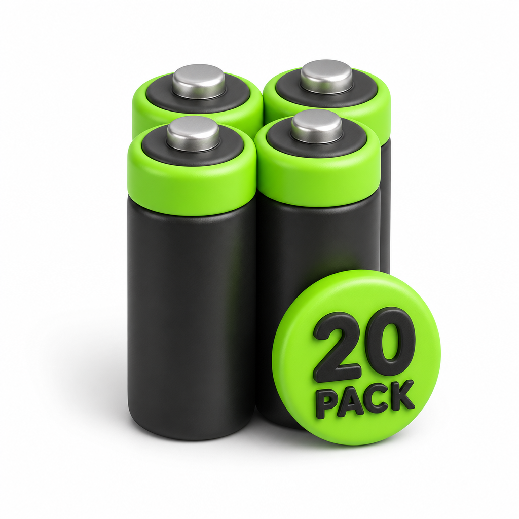AA battery 20-pack