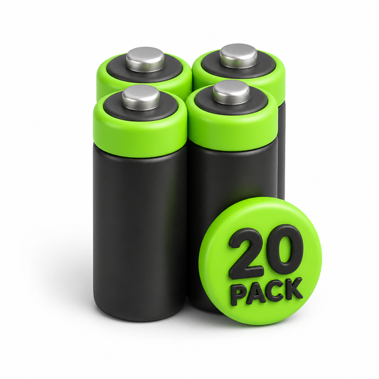 AA battery 20-pack